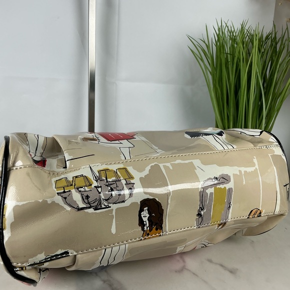 Kate Spade RARE‎ Garance Doré Collection Clutch Hand Shoulder Bag Kisslock Uniqu - Picture 10 of 15